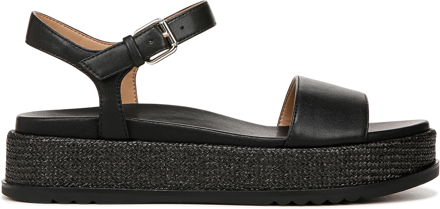 Naturalizer Women's Zane Ankle Strap Platform Casual Sandal