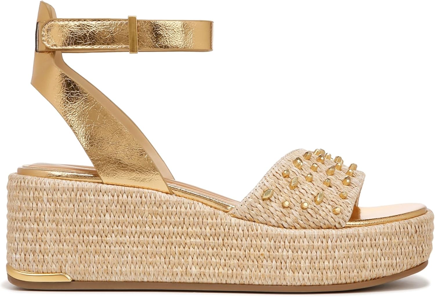 Franco Sarto Women's Terry Platform Cork Wedge Sandal