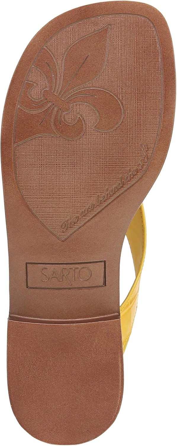 Franco Sarto Women's Iris Ankle Strap Thong Sandal