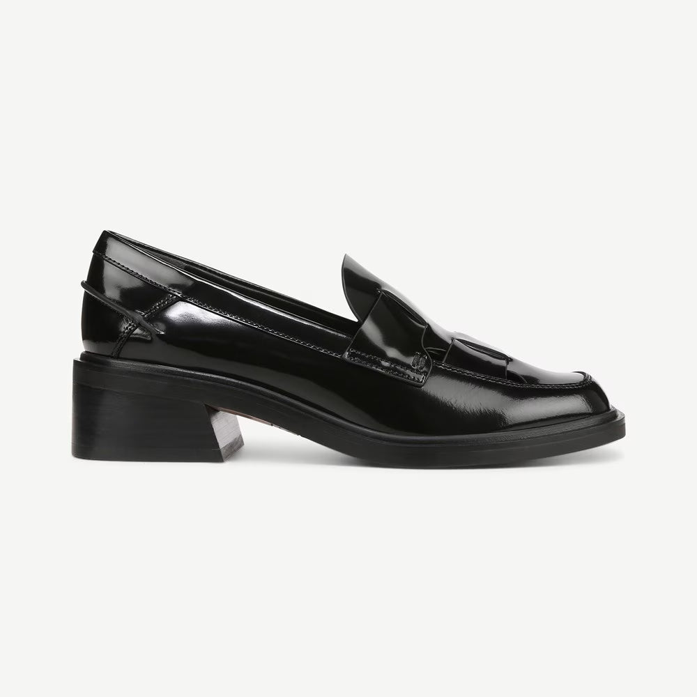 Franco Sarto Women's Gene Cut Out Heeled Loafer