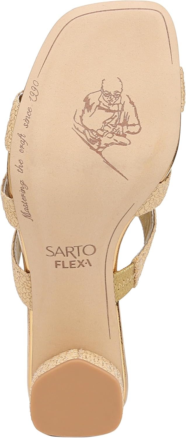 Franco Sarto Women's Flexa Carly Heeled Slide Sandal