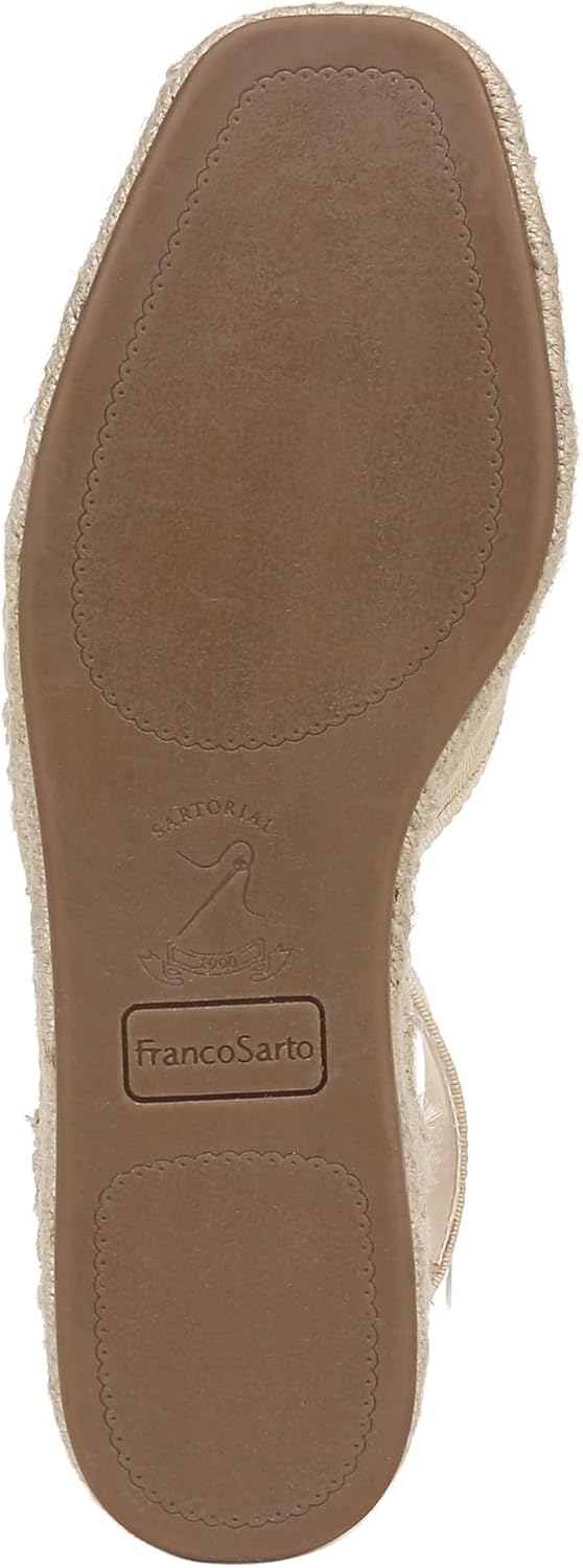 Franco Sarto Women's Bessa Espadrille Platform Ankle Strap Sandal