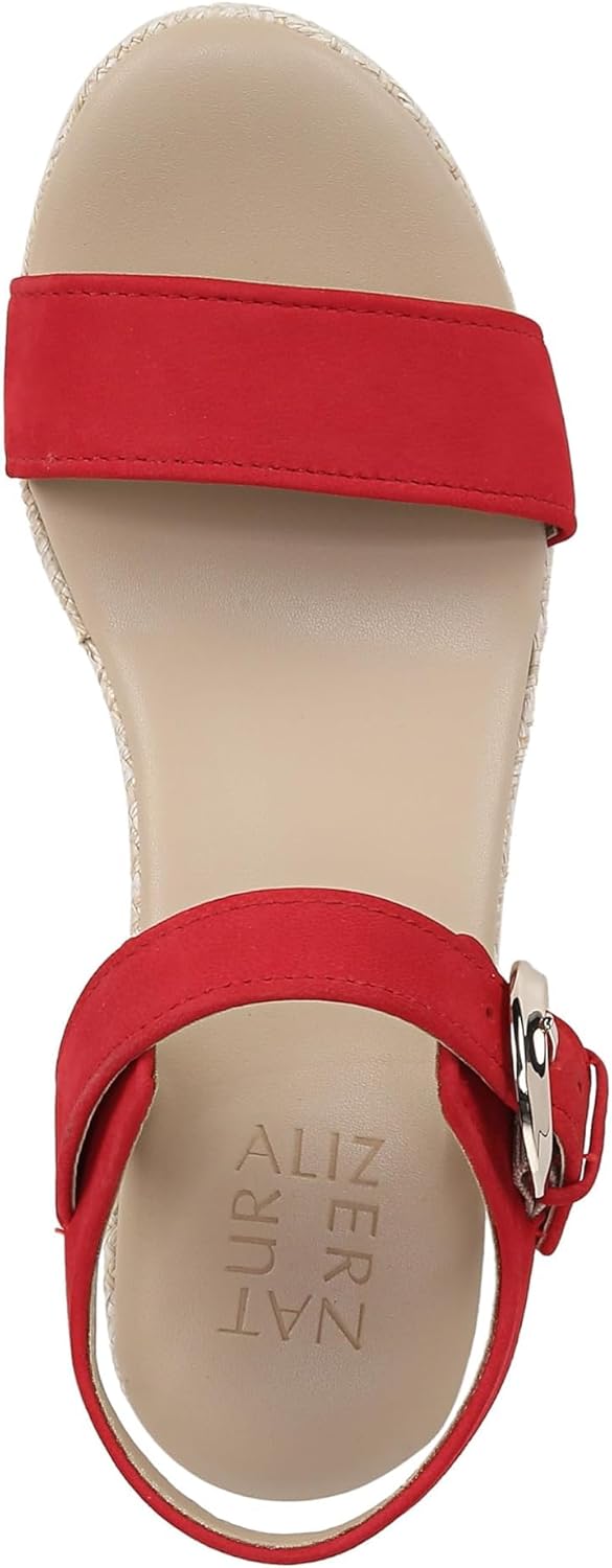 Naturalizer Womens Stella Open Toe Wedge Sandal