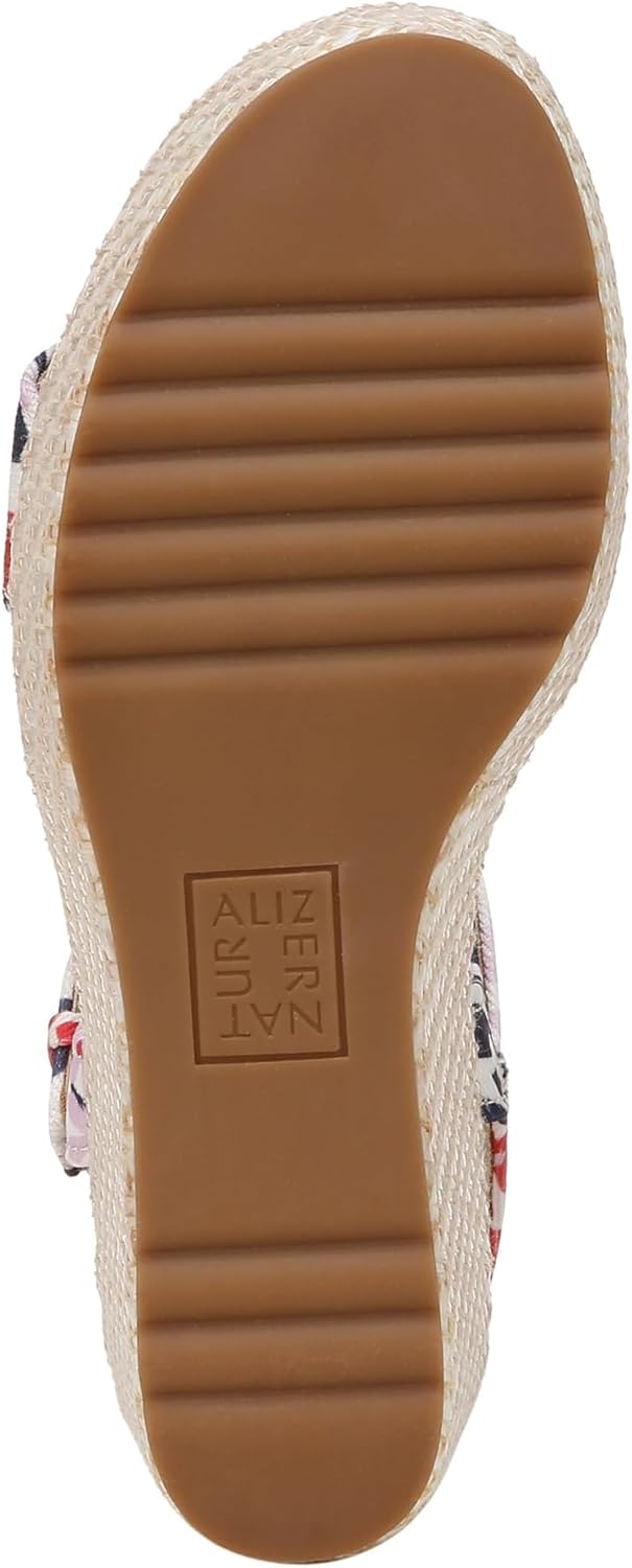 Naturalizer Womens Stella Open Toe Wedge Sandal