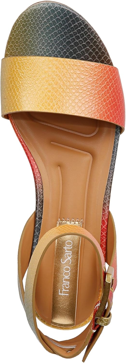 Franco Sarto Womens Presley Platform Wedge Sandal