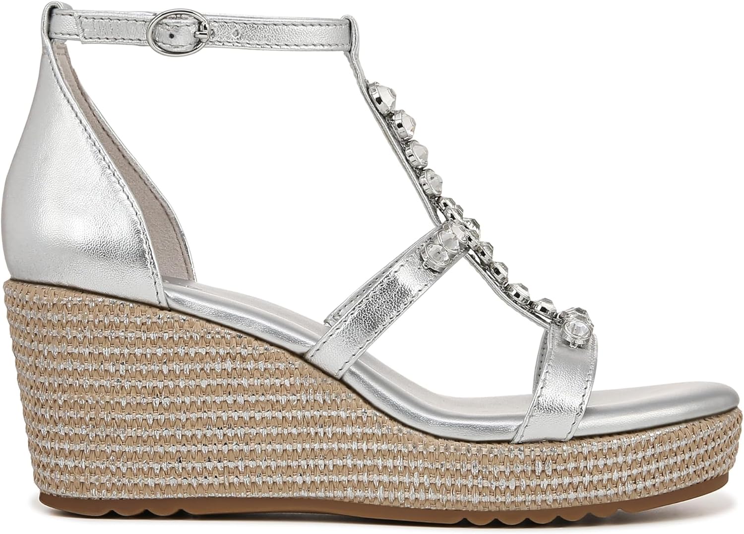 Naturalizer Womens Serena Strappy Wedge Sandal