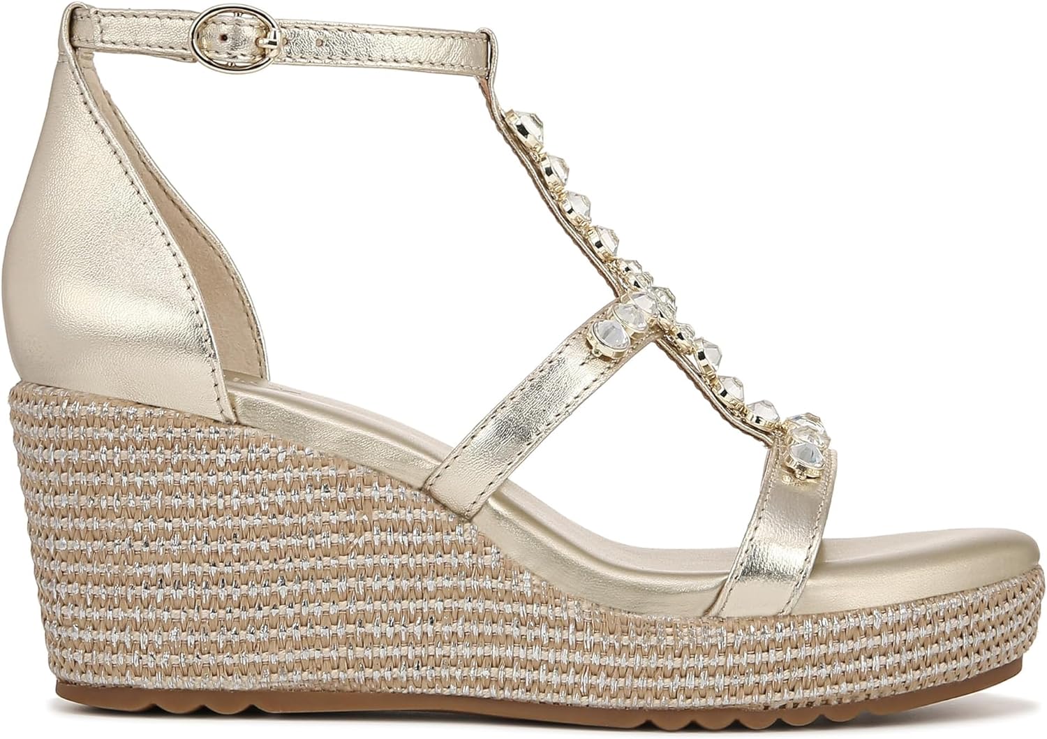 Naturalizer Womens Serena Strappy Wedge Sandal