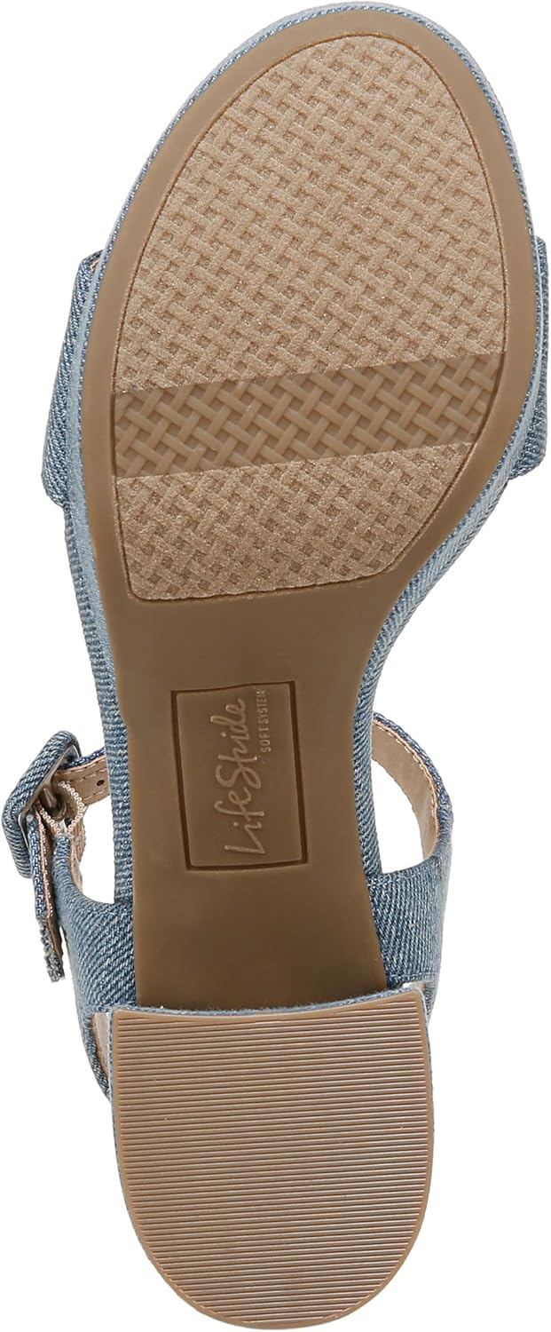 LifeStride Women's Rhythmn Block Heel Sandal