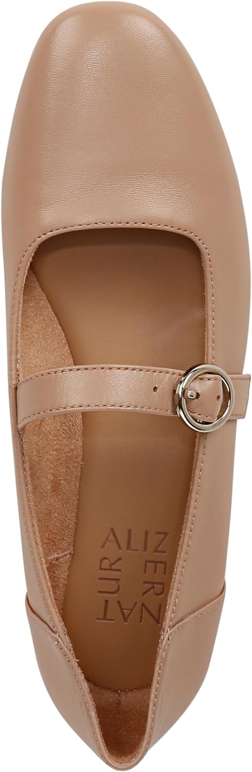 Naturalizer Womens Kelly Mary Jane Flat