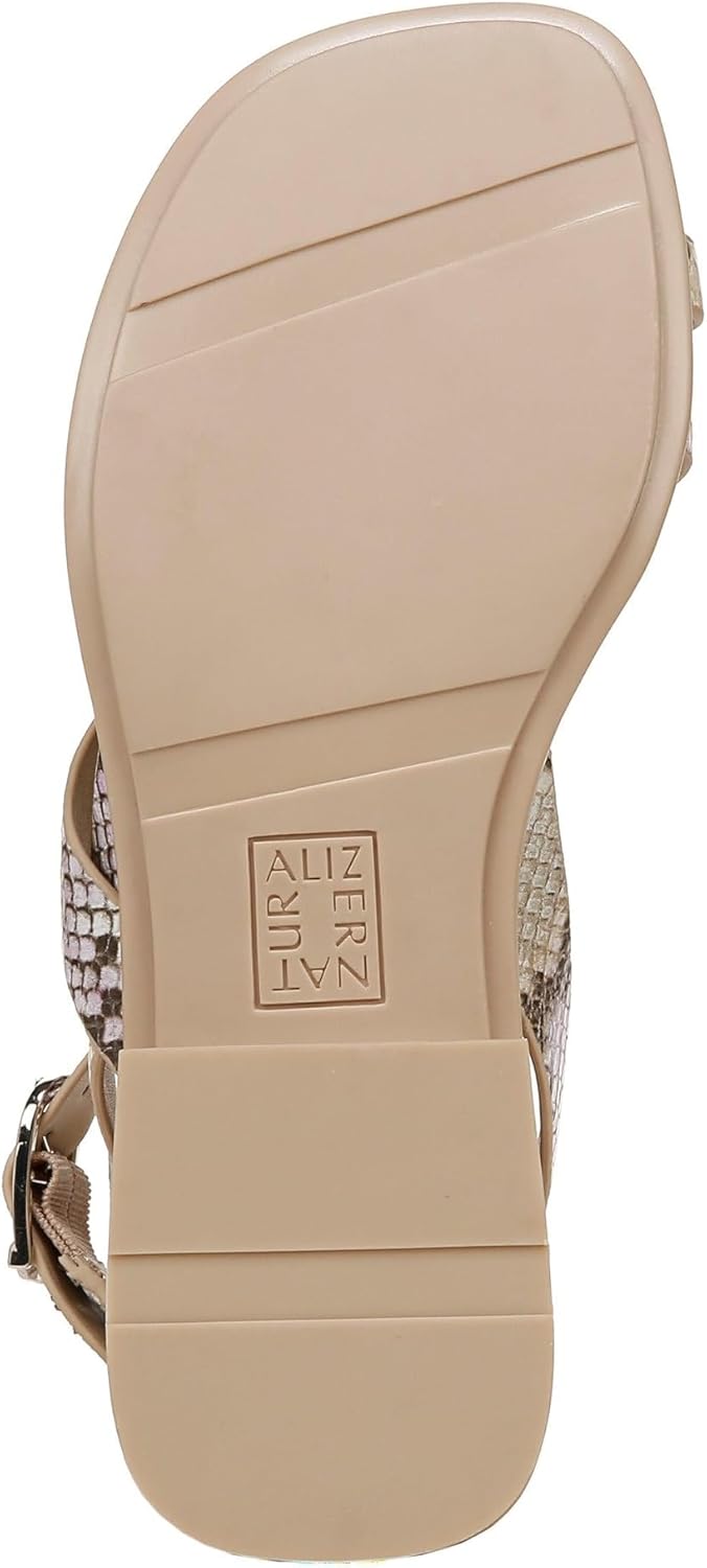 Naturalizer Womens Birch Strappy Flat Sandal