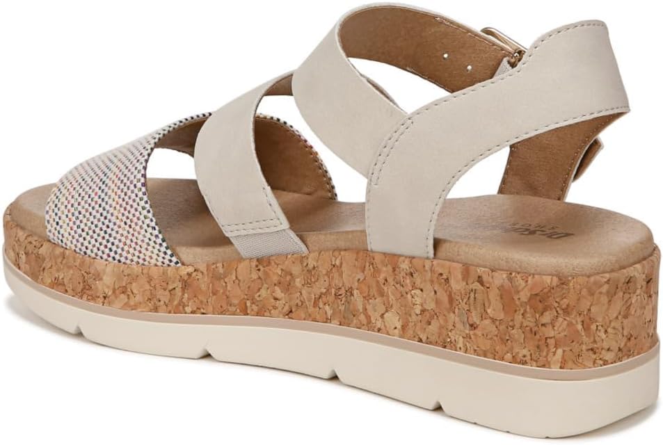 Dr. Scholls Women's Once Twice Espadrille Platform Wedge Sandal