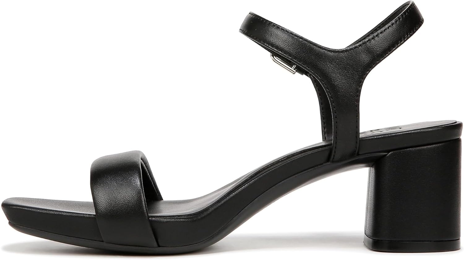 Naturalizer Womens Izzy Block Heel Ankle Strap Sandal