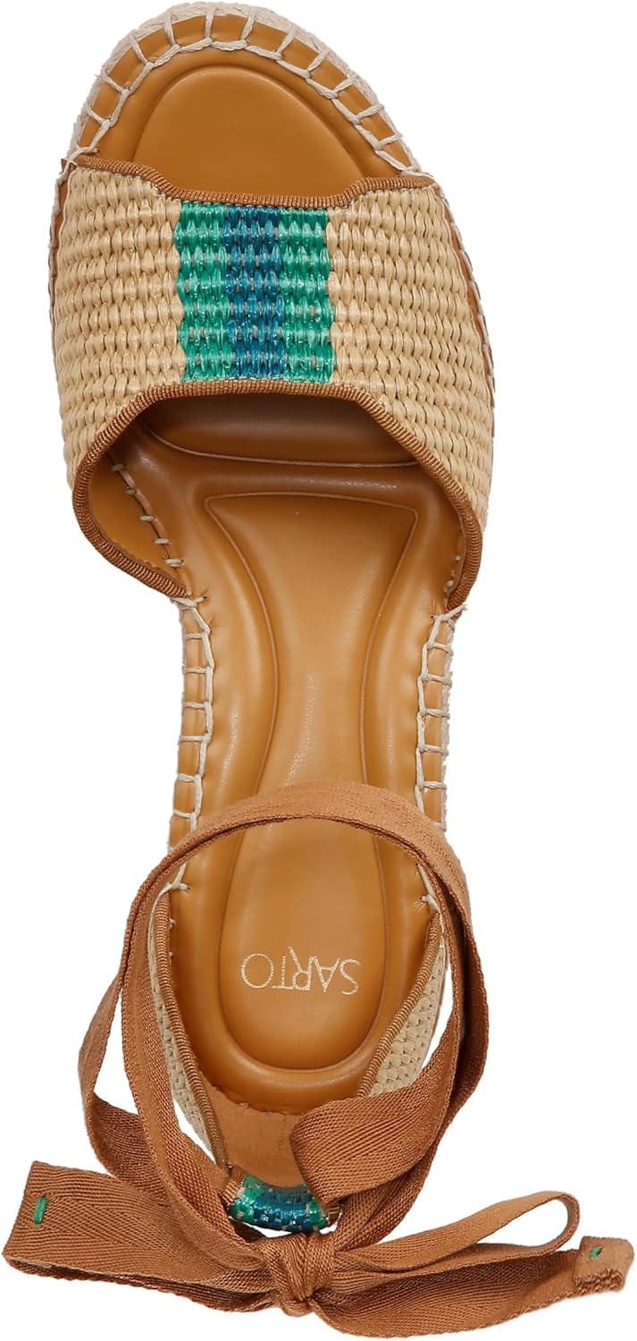 Franco Sarto Women's Casey Espadrille Wedge Sandal