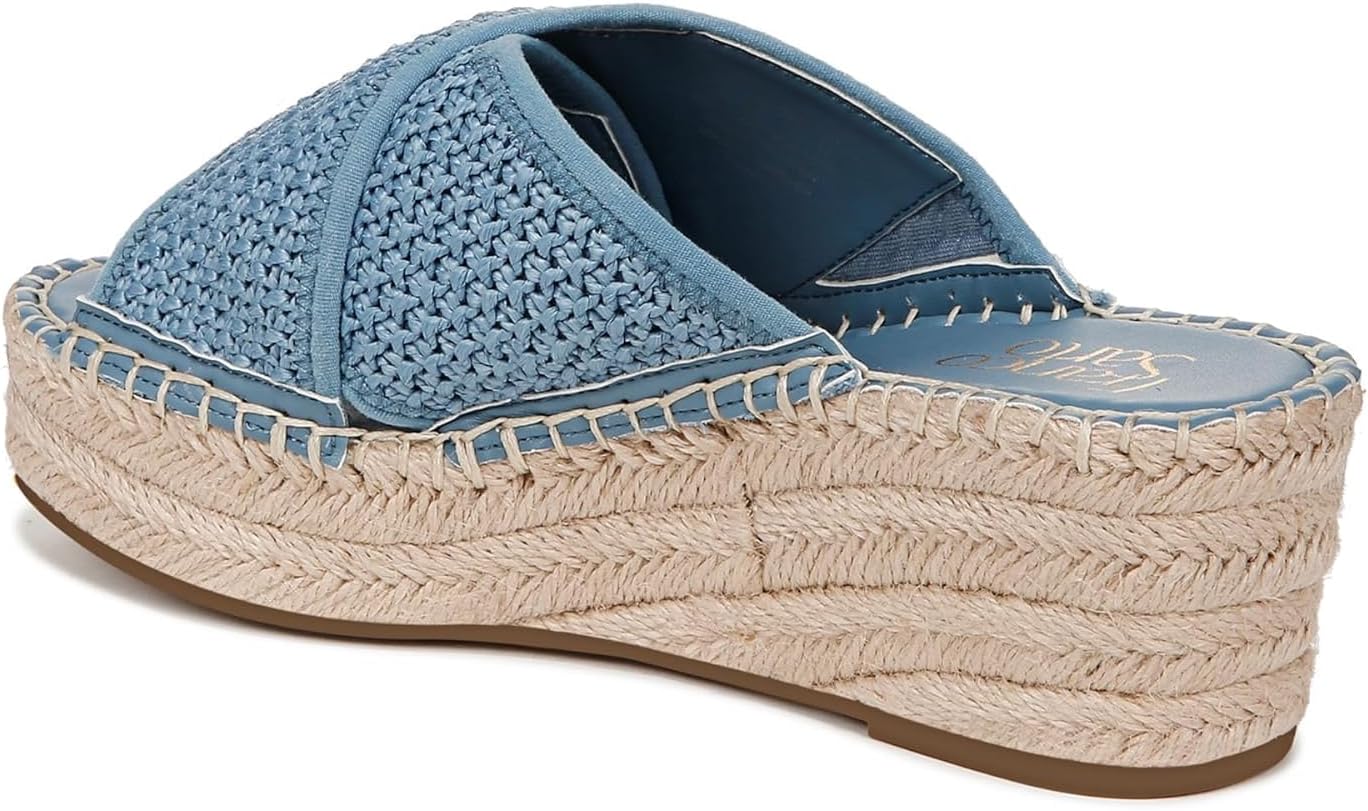 Franco Sarto Women's Pacifica Espadrille Wedge Slide Sandal