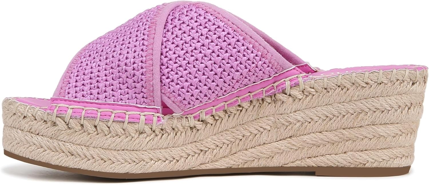 Franco Sarto Women's Pacifica Espadrille Wedge Slide Sandal