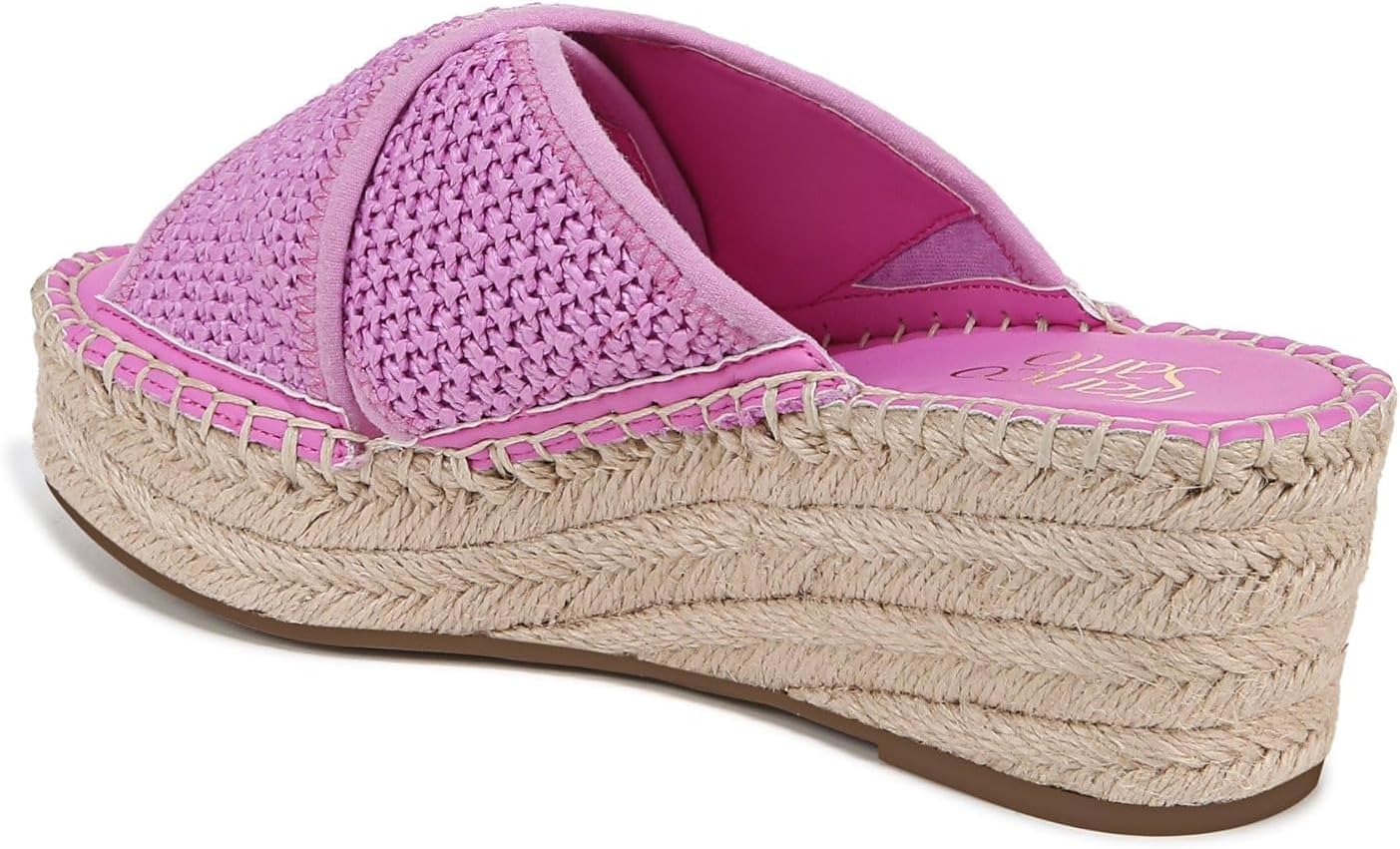 Franco Sarto Women's Pacifica Espadrille Wedge Slide Sandal