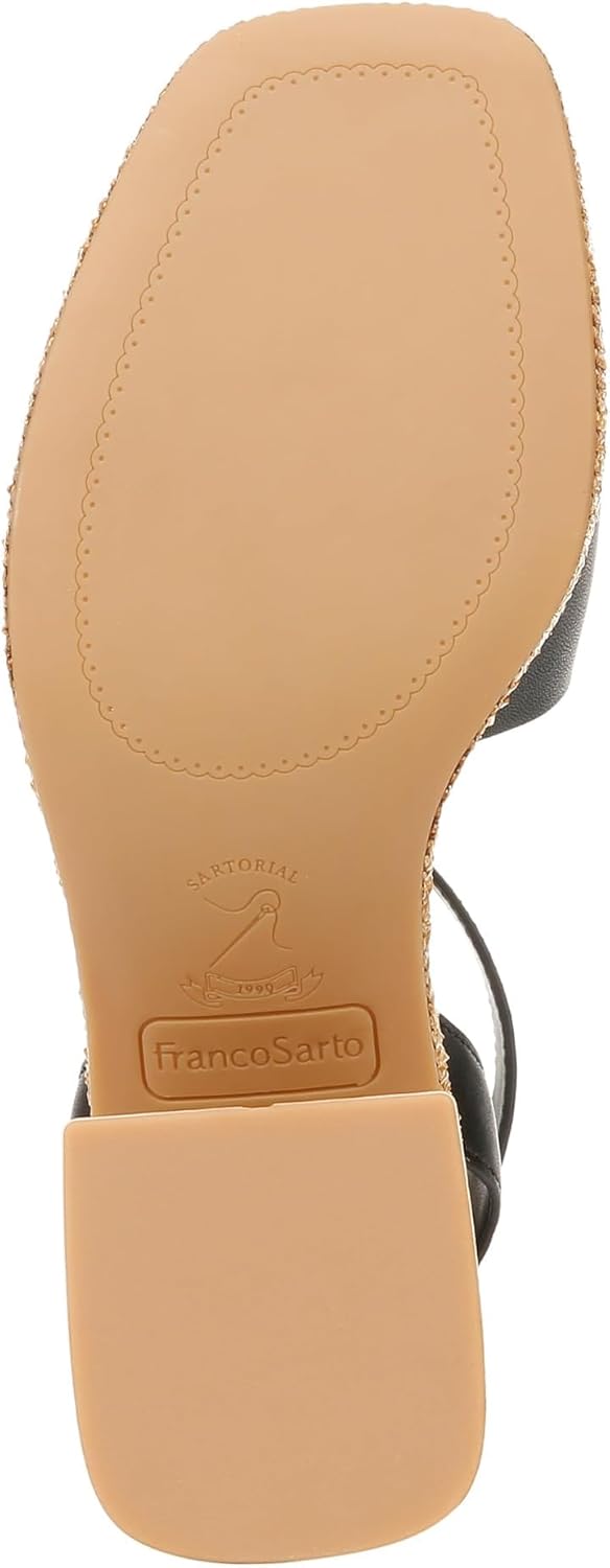 Franco Sarto Women's Faron Ankle Strap Heeled Sandal