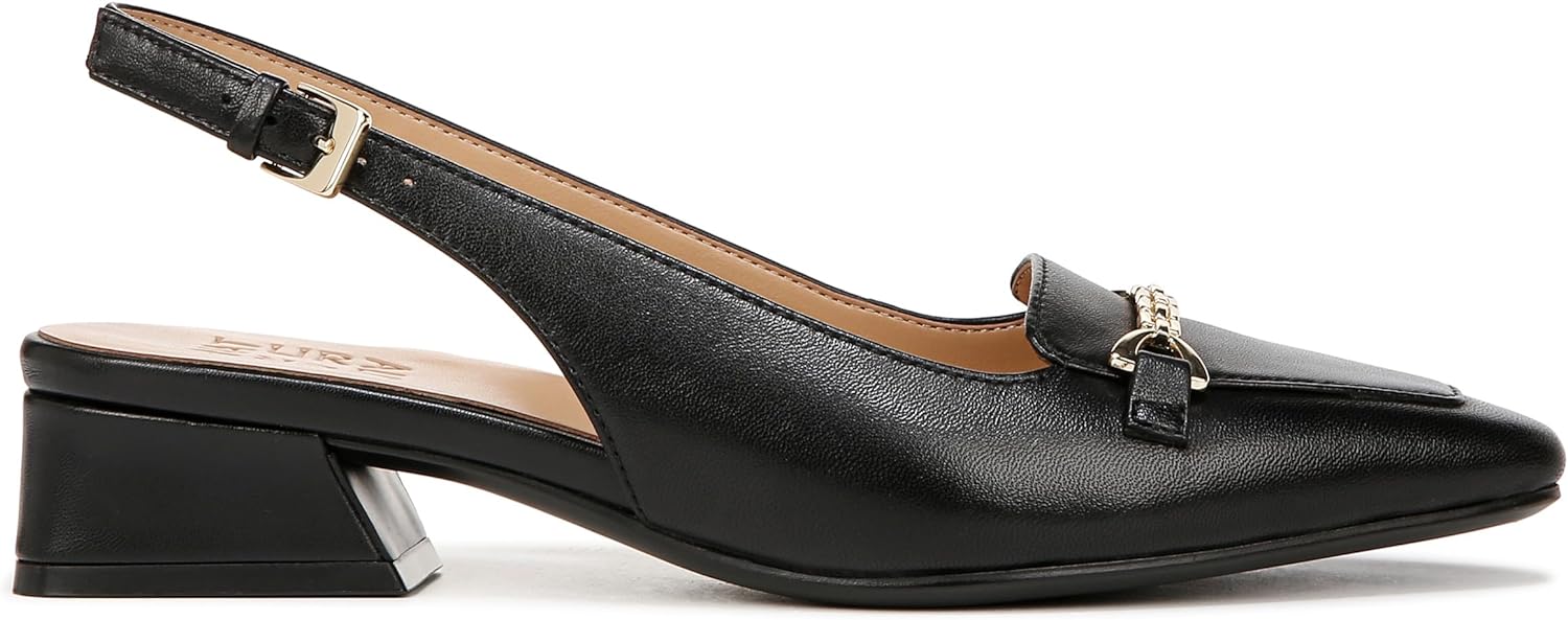 Naturalizer Womens Lindsey Slingback Low Block Heel Pump