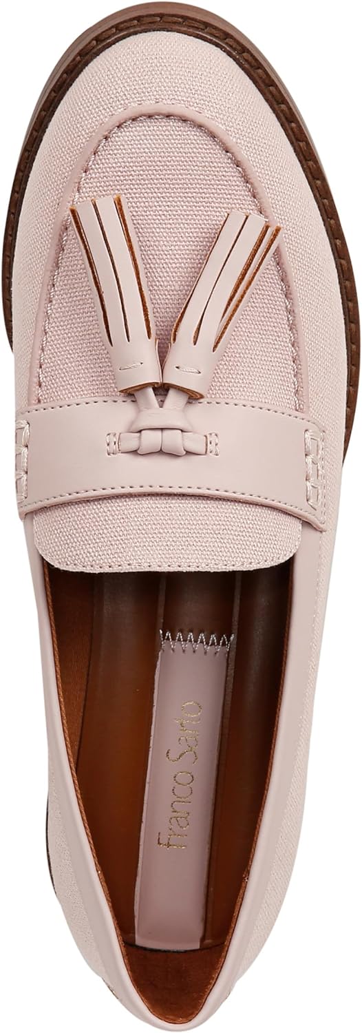 Franco Sarto Women's Carolynn Low Slip on Tassel Loafers