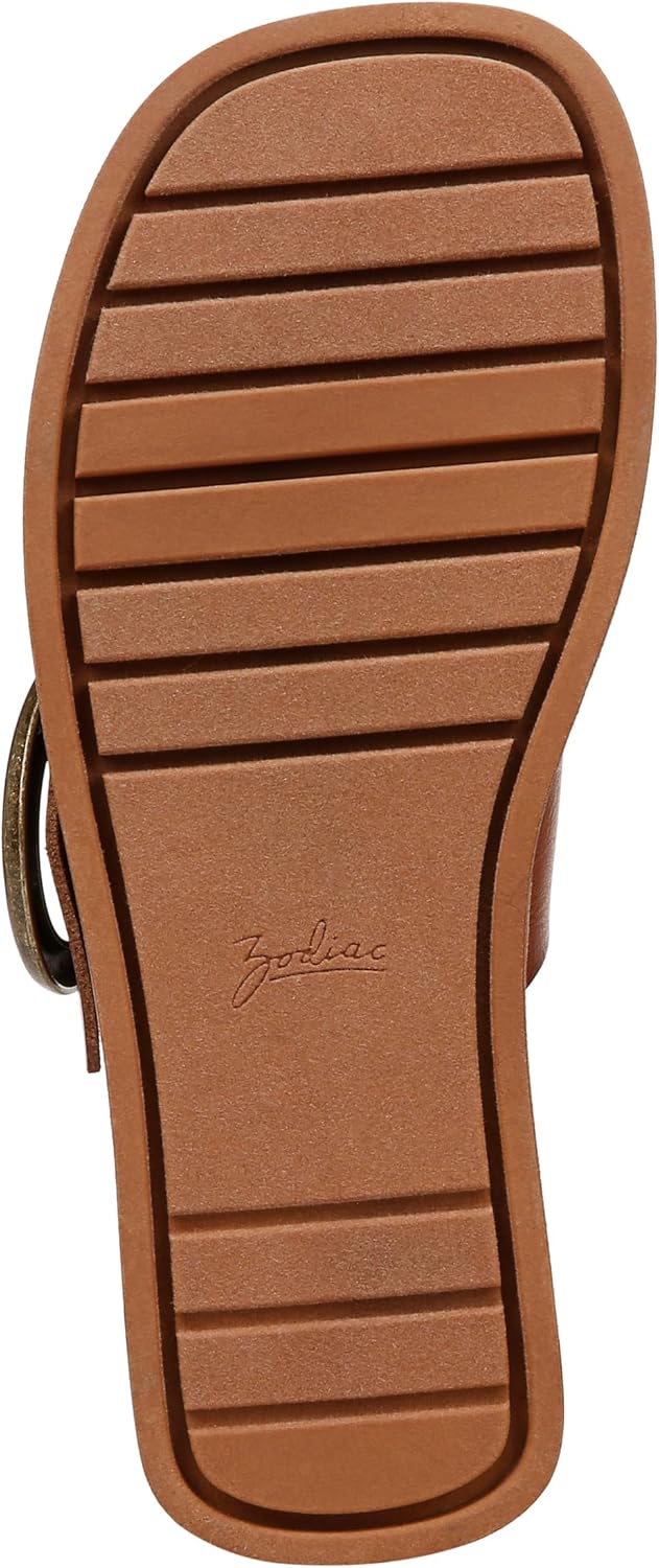 Zodiac Women's Jadon T-Strap Buckled Slip-On Sandals