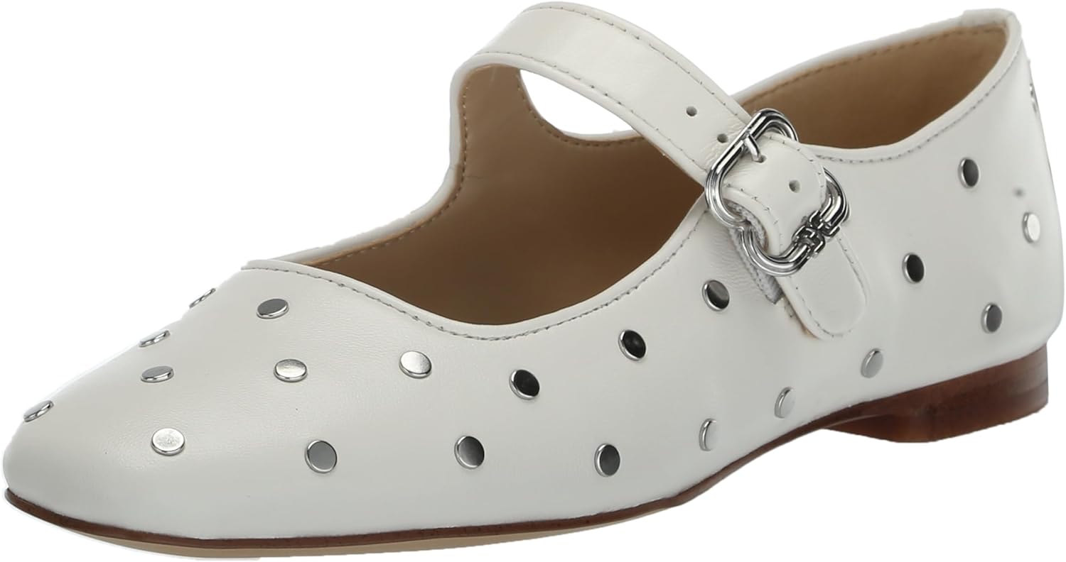 Sam Edelman Women's Michaela Stud Mary Jane Flats