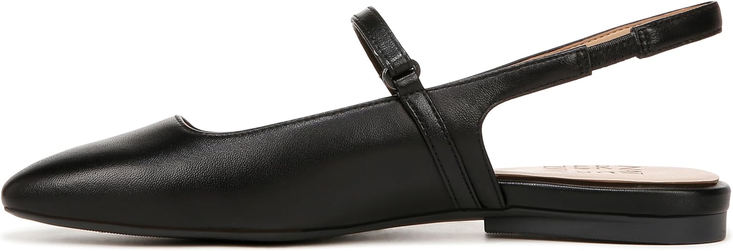 Naturalizer Womens Connie Mary Jane Slingback Ballet Flat