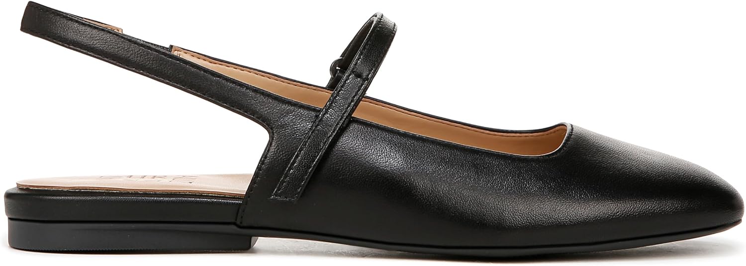 Naturalizer Womens Connie Mary Jane Slingback Ballet Flat