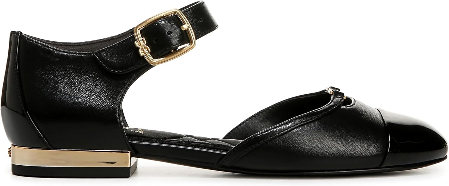 Sam Edelman Women's Rylie Cap Toe Mary Jane Flat