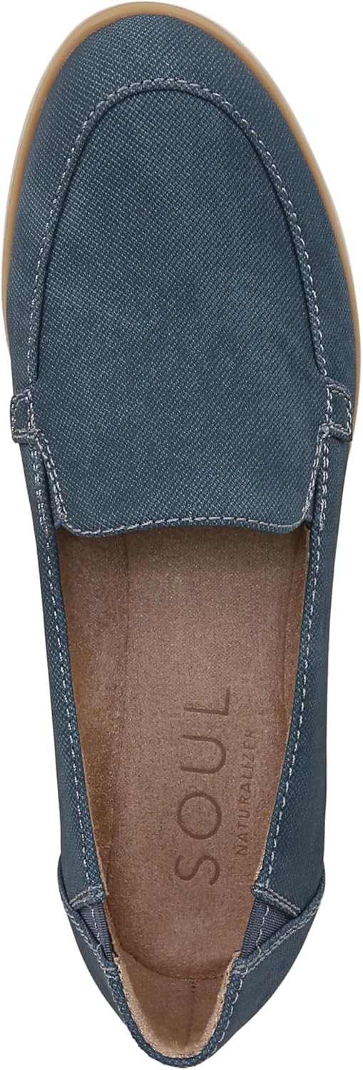 Soul by Naturalizer Women's Idea-Moc Slip On Casual Loafer