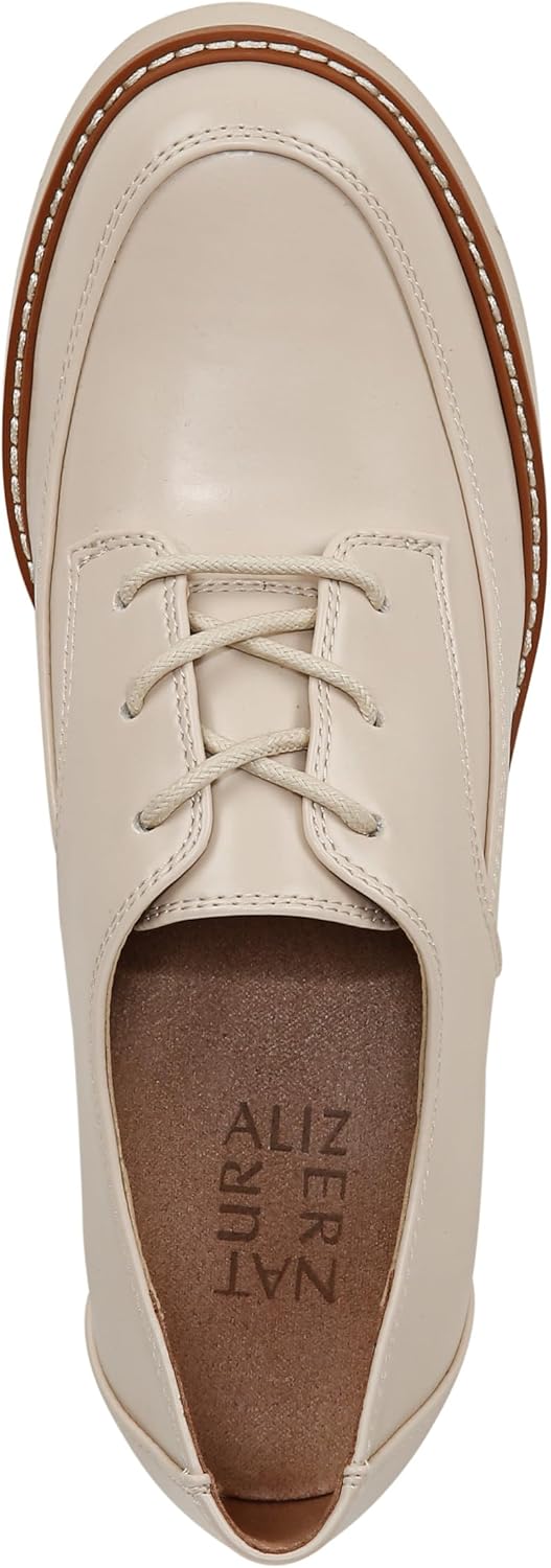 Naturalizer Womens Darry Lace Up Lug Sole Oxford Loafers