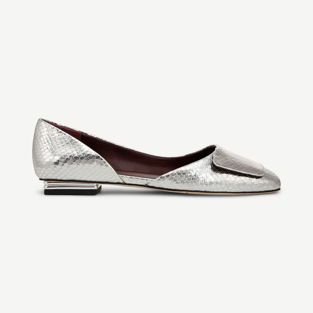 Franco Sarto Women's Tracy Square Toe Ballet Flat