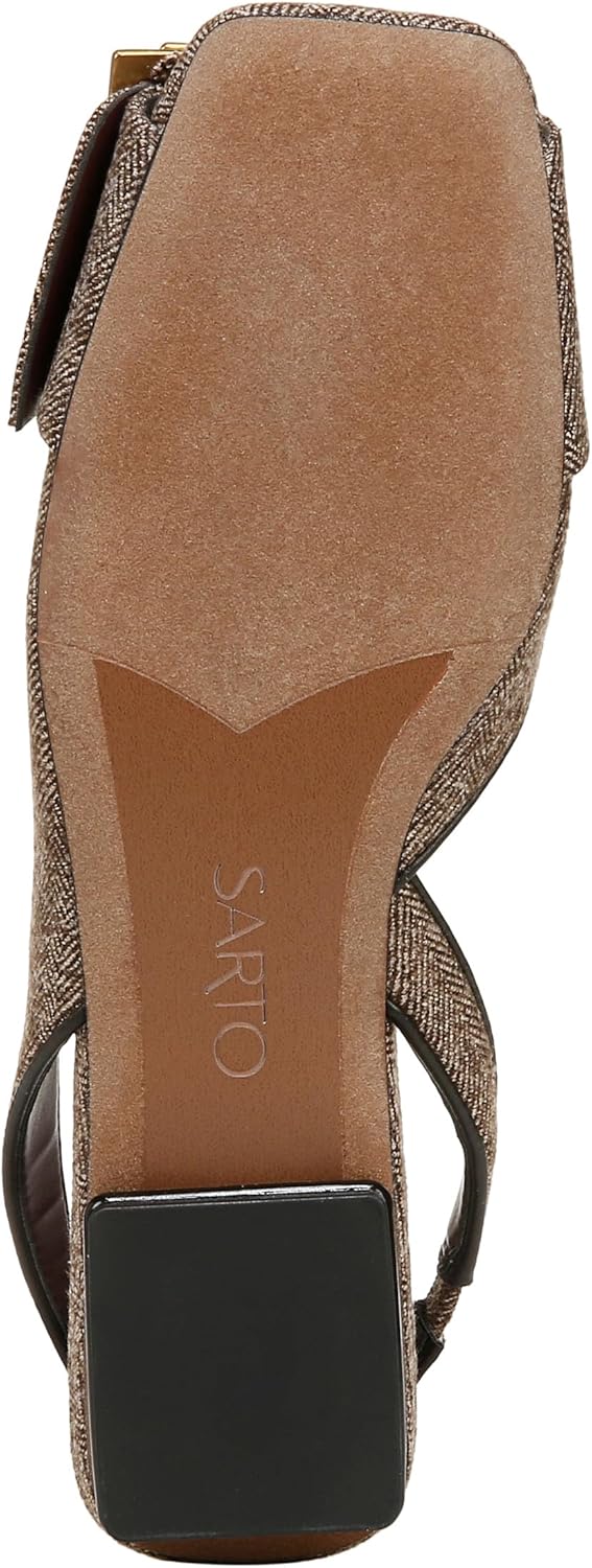 Franco Sarto Women's Tracy Slingback Square Toe Flat