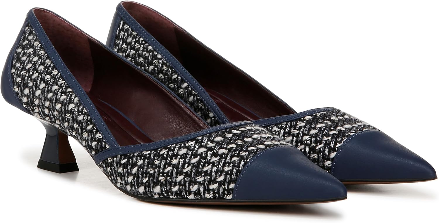 Navy Blue Multi Woven