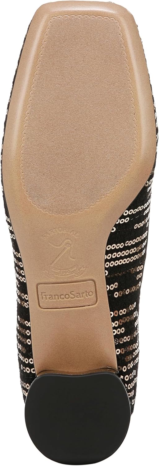 Franco Sarto Womens Natalia Square Toe Heel Pumps