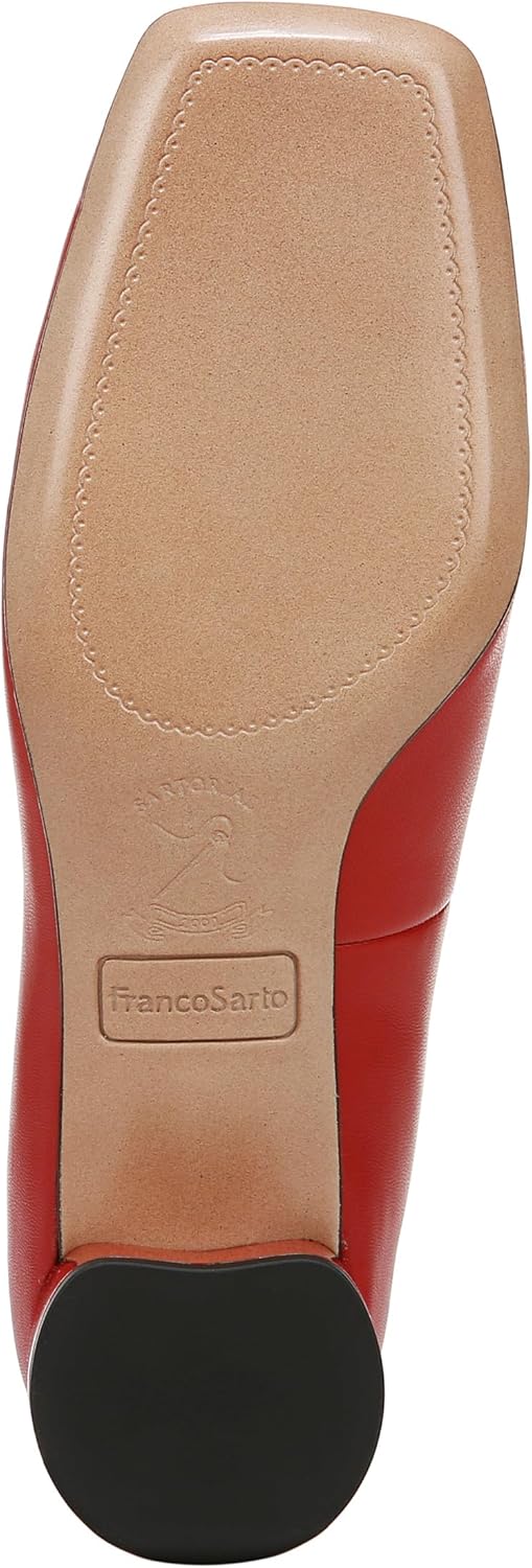 Franco Sarto Womens Natalia Square Toe Heel Pumps