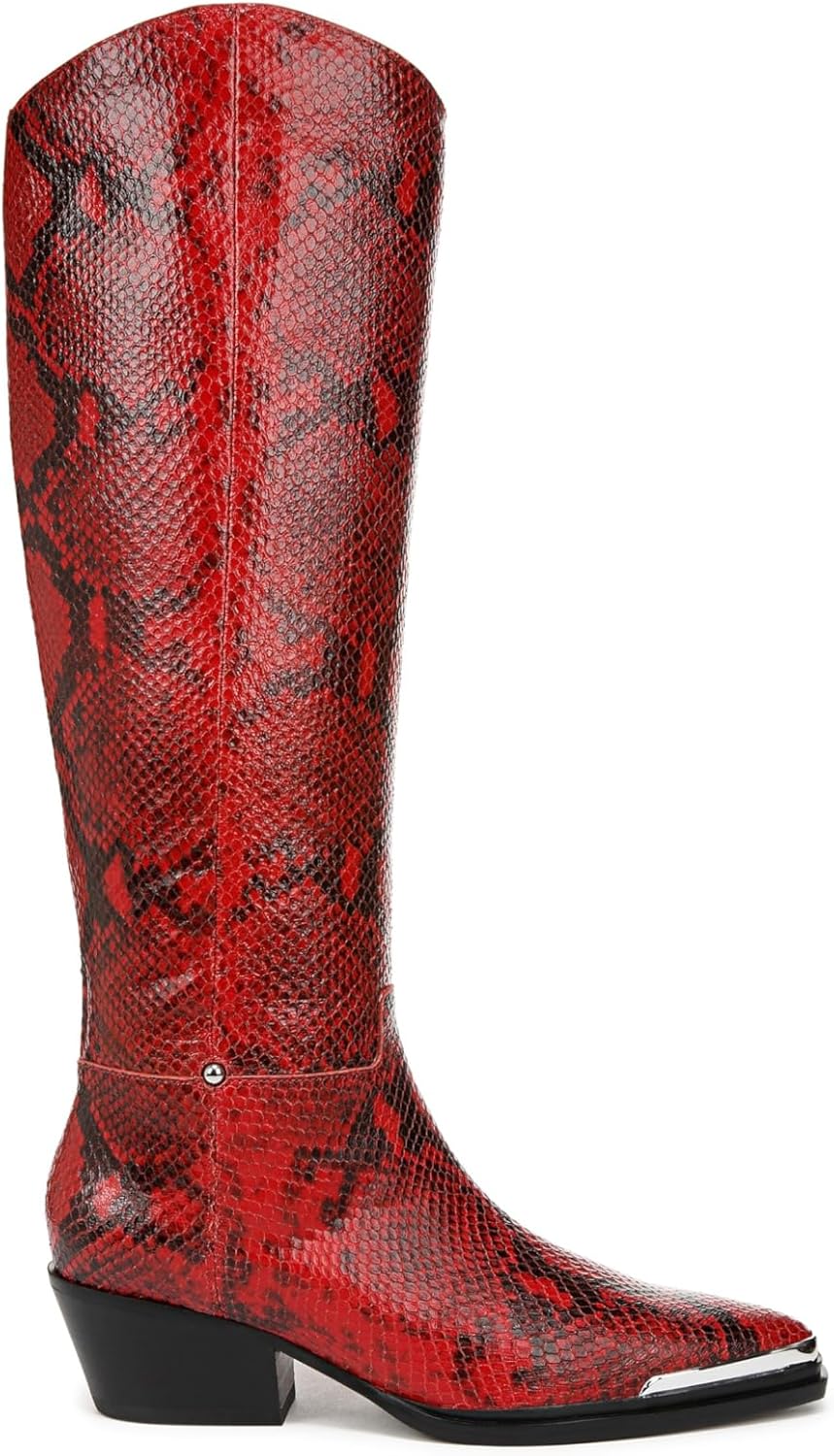 Franco Sarto Women's Billie Western Knee High Boot