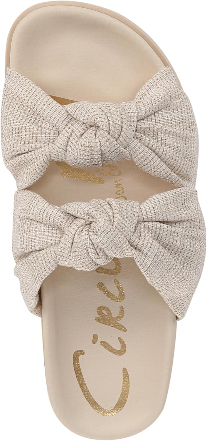 Circus NY by Sam Edelman Women's Estelle  Double Knotted Slide Sandal