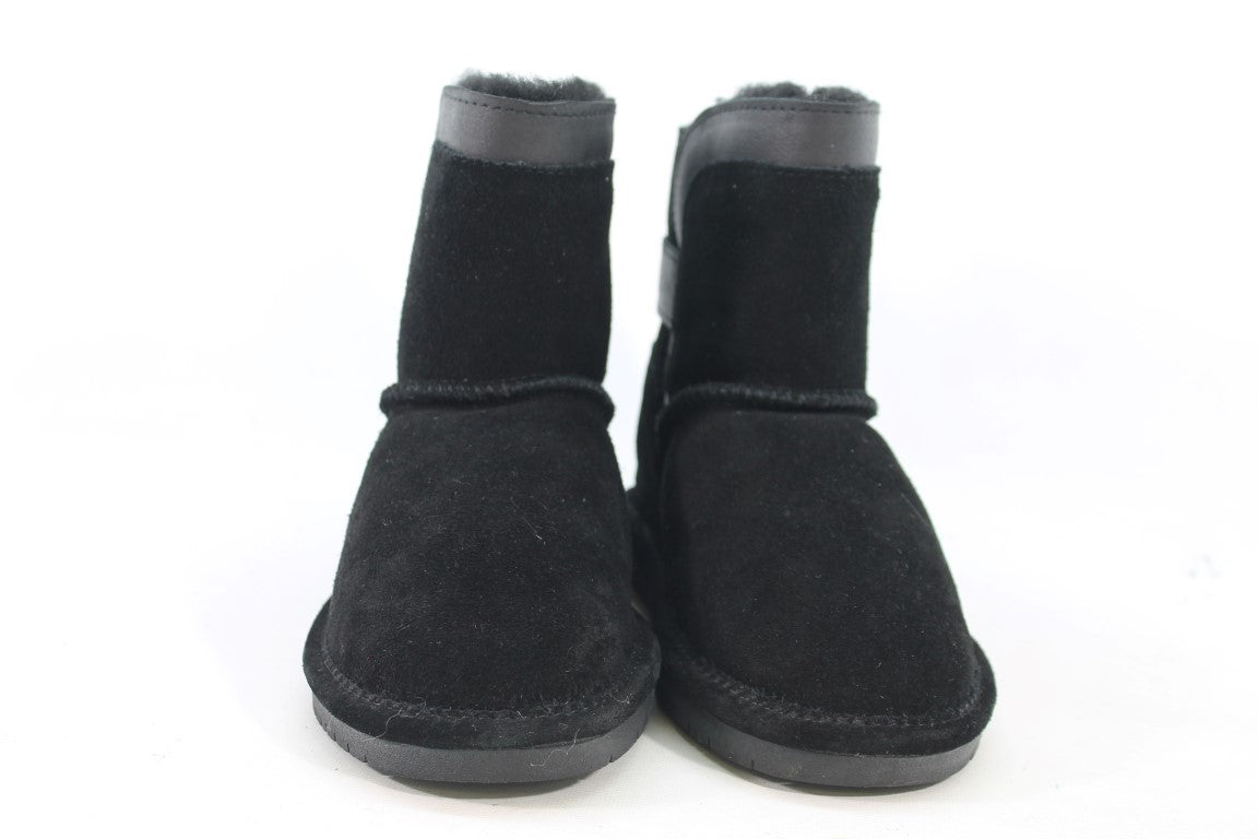 BEARPAW Shantelle Women's Black Boots 5M(ZAP18592)