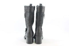 Bare Traps Wylla Women's Black Boots 6M(ZAP18689)