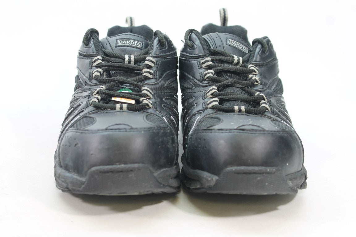 Dakota Lace-Up Men's Black Sneakers 8W(ZAP20137)