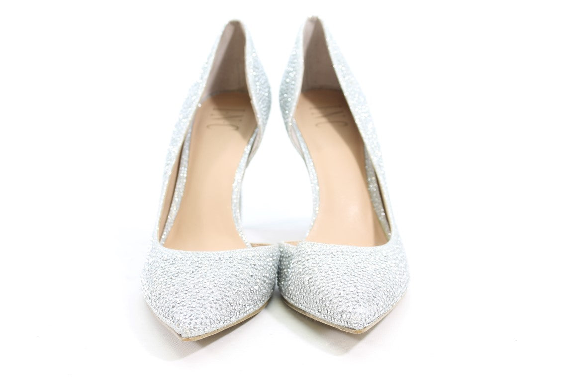 INC Kenjay 4 Women's Silver Pumps 7.5M(ZAP15665)