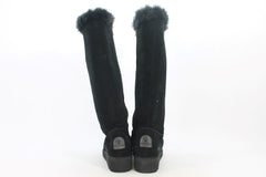 BEARPAW Dorothy Women's Black Boots 5M(ZAP20241)