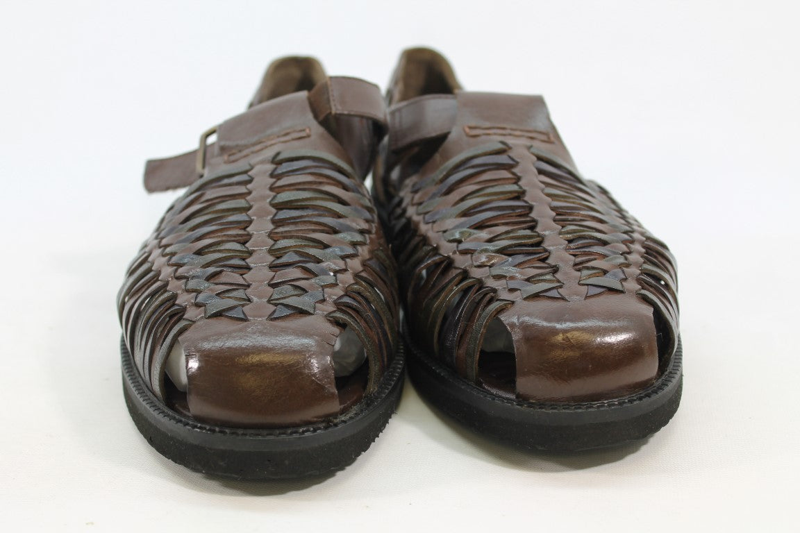 Deer Stags Bamboo2 Men's Dark Brown Sandals 12M(ZAP17443)