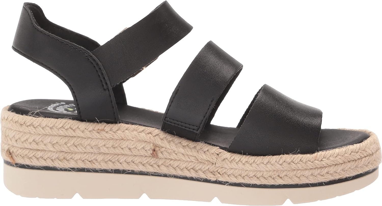 Dr. Scholls Women's Once Twice Espadrille Platform Wedge Sandal