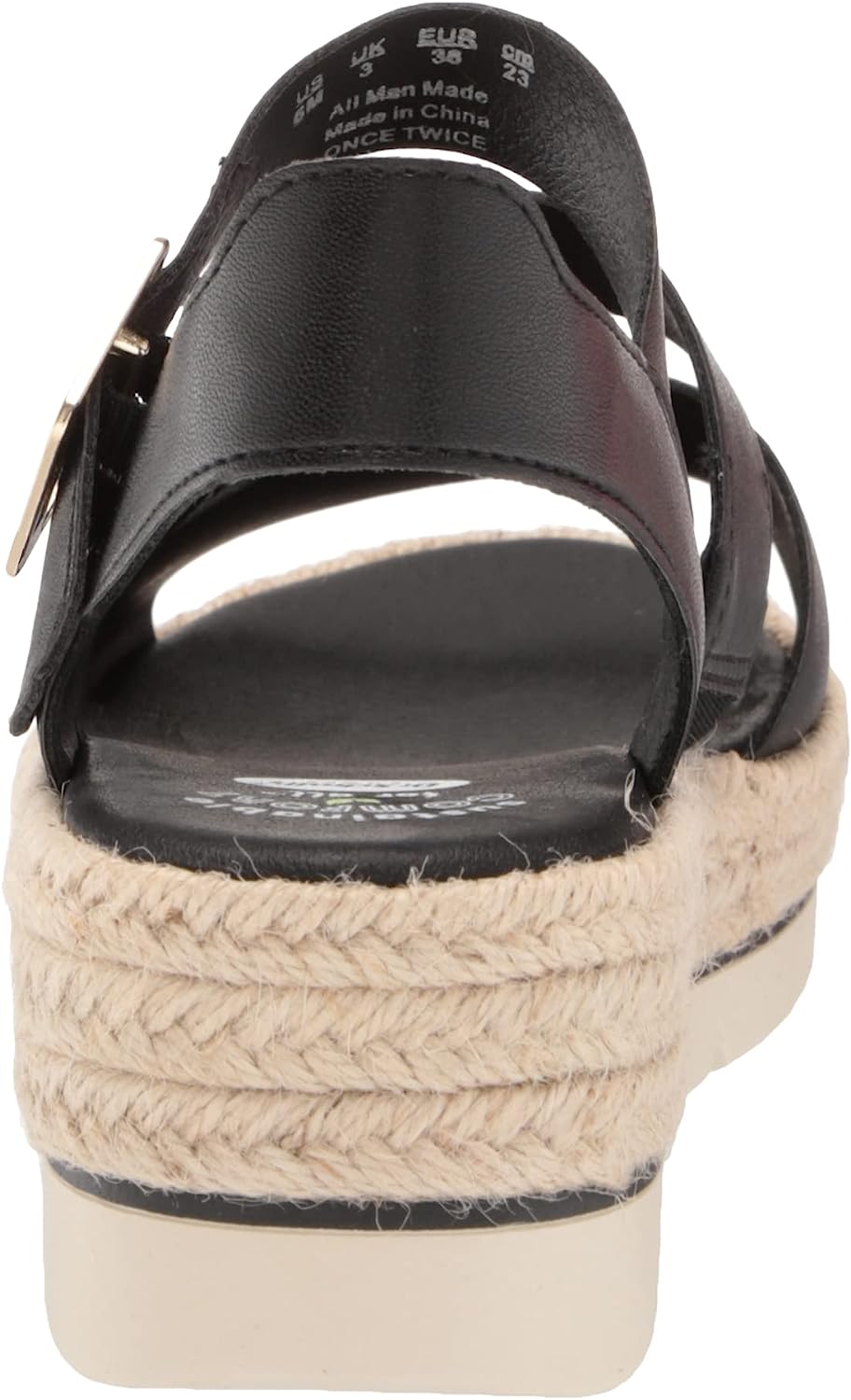 Dr. Scholls Women's Once Twice Espadrille Platform Wedge Sandal