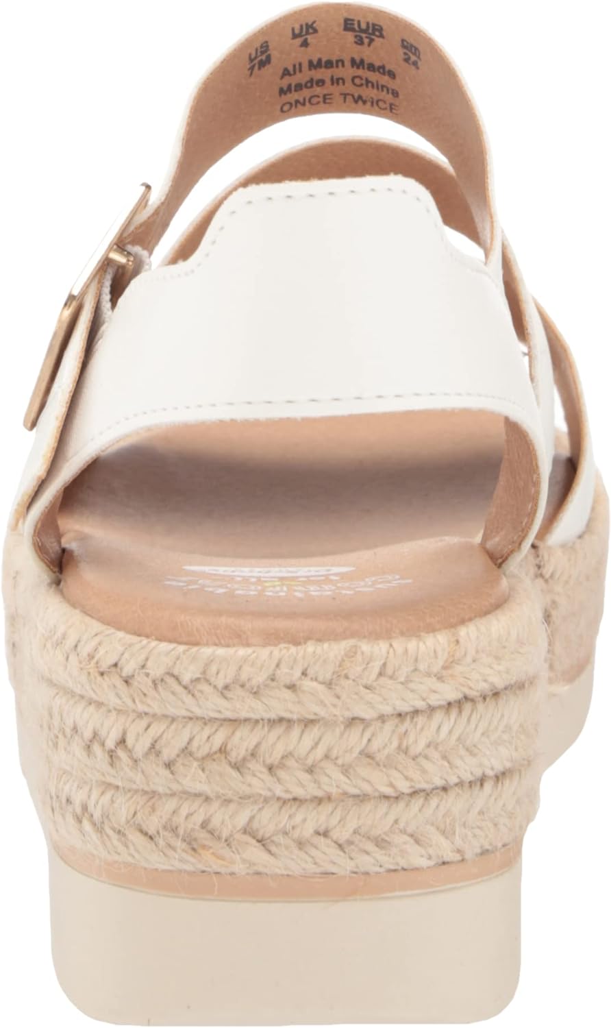 Dr. Scholls Women's Once Twice Espadrille Platform Wedge Sandal