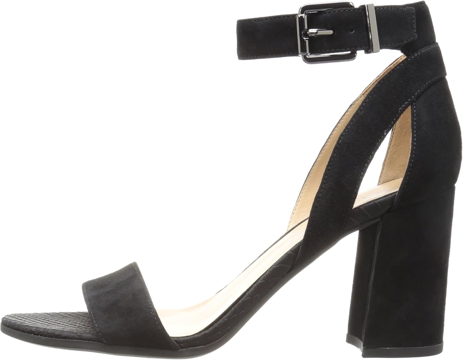 Franco Sarto Women's Malibu Ankle Strap Heeled Sandal