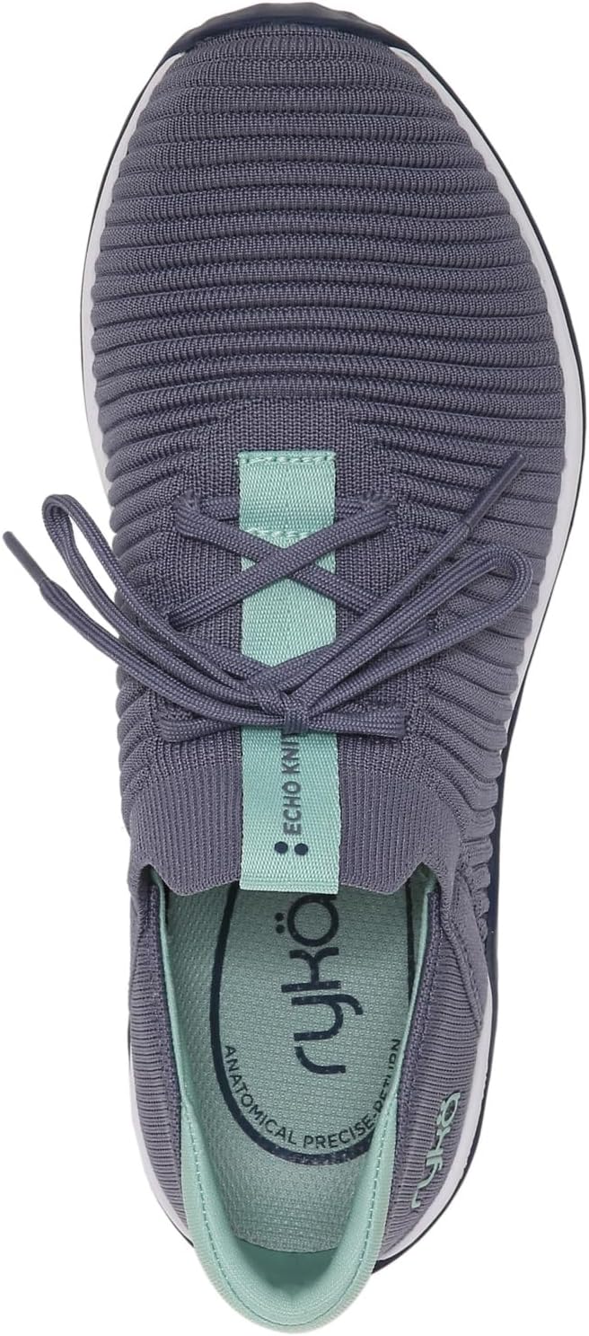 Ryka Women's Echo Knit Fit Slip-on Sneaker