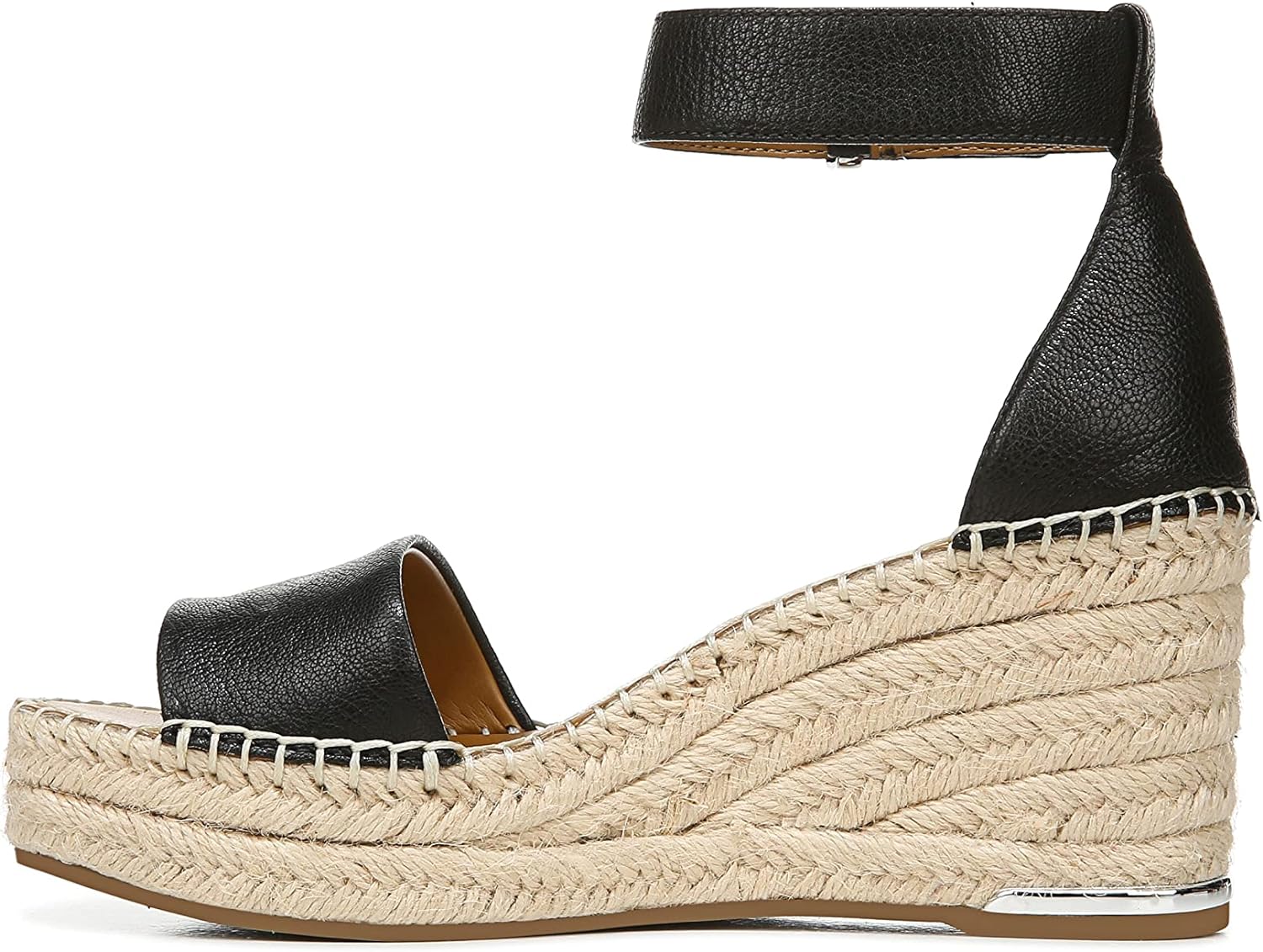 Franco Sarto Womens Clemens Jute Wrapped Espadrille Wedge Sandals