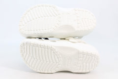 Crocs Classic Timeless Women's White/Black Clogs 5M(ZAP10457)